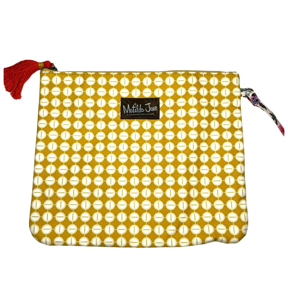 Matilda Jane Floral Zip Tassel Bag
